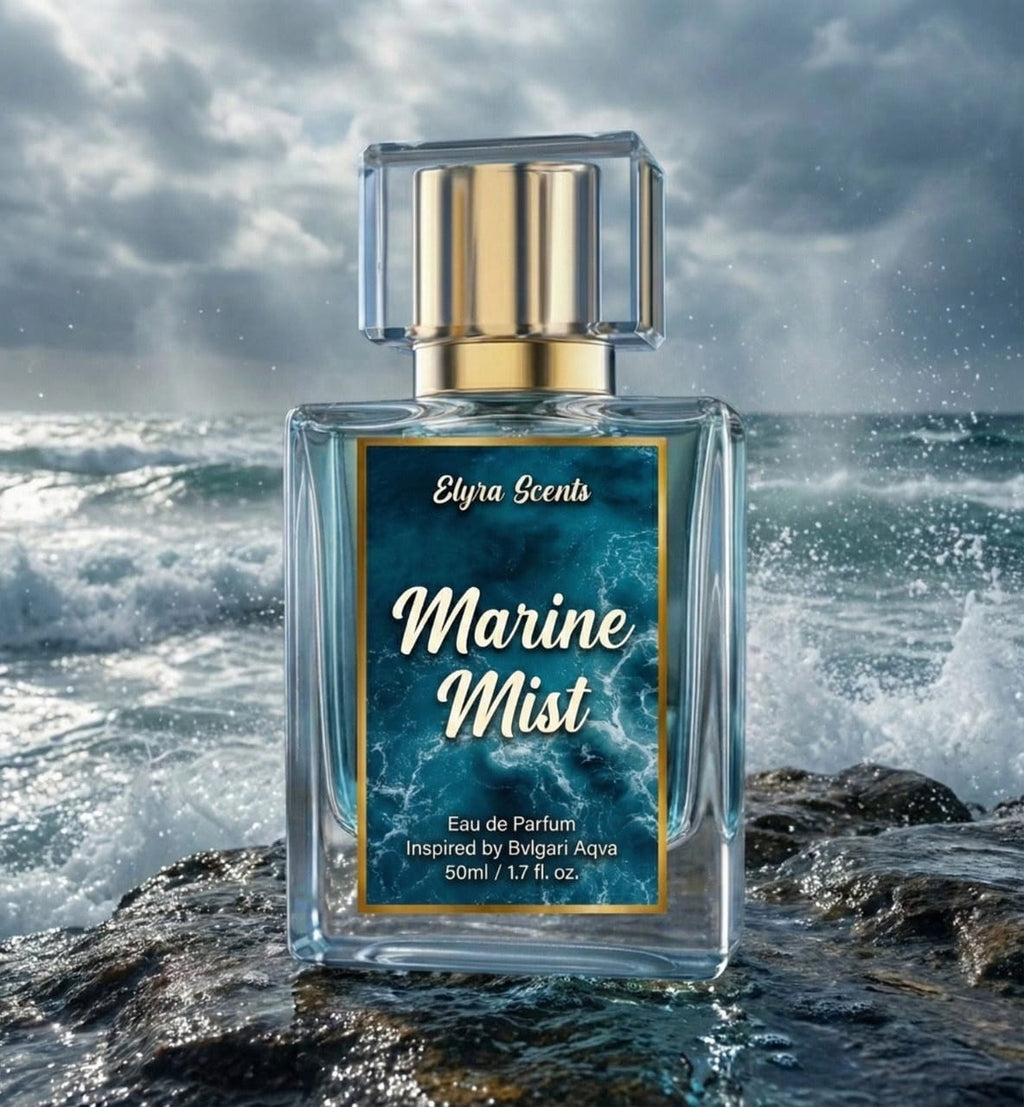 Marine Mist | Inspired by Bvlgari Aqva | Deep Aquatic Perfume for Men