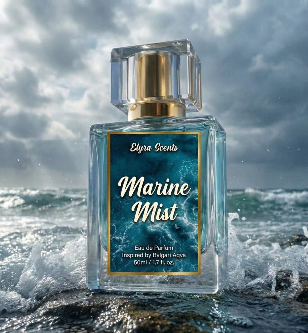 Marine Mist | Inspired by Bvlgari Aqva | Deep Aquatic Perfume for Men