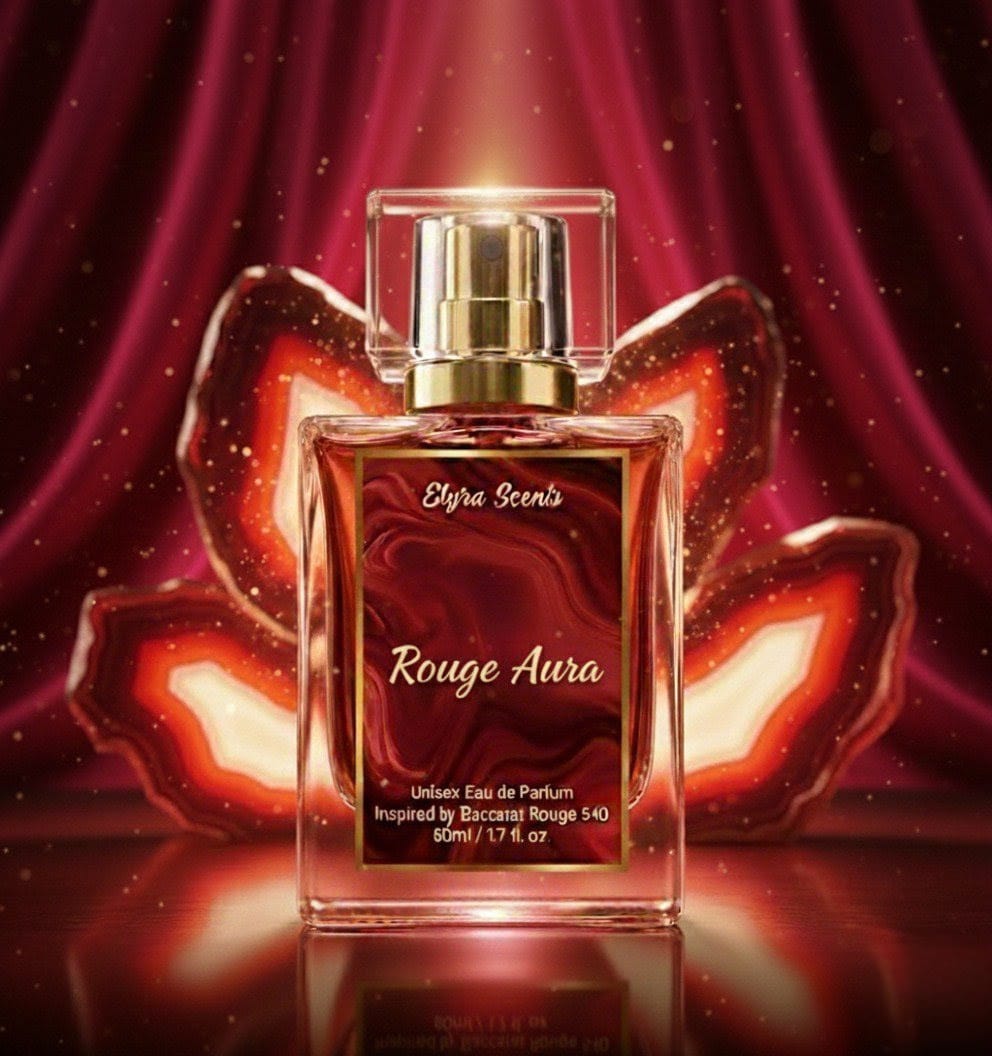 Rouge Aura | Inspired by Baccarat Rouge 540 | Unisex Luxury EDP